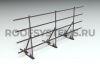 Ограждение кровельное для мягкой черепицы и сланца Roofsystems Prestige, H=1200 мм, RAL 8019