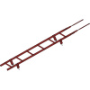 Лестница кровельная, универсальная Roofsystems Prestige 400, L=1200 мм RAL 3009