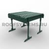 Эвакуационный трап для фальцевой кровли Roofsystems Prestige Next фальц, L=1038 мм, RAL 6005