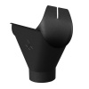 Воронка желоба Aquasystem Comfort Ø125/90 мм, PE, RAL 9005