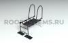 Парапетный мостик Roofsystems Prestige, H=400 мм, L=1150 мм RAL 9005
