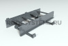Лестница кровельная маршевая Roofsystems Prestige Next фальц, 800 мм, L=1200 мм, RAL 7024