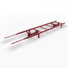 Лестница кровельная Roofsystems Prestige 600 Master фальц, L=1800 мм RAL 3011