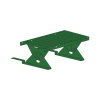 Ступень кровельная для композитной черепицы Roofsystems Prestige композит, RAL 6002