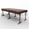 Эвакуационный трап для фальцевой кровли Roofsystems Prestige Next фальц, L=2422 мм, RAL 8017