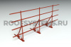 Ограждение кровельное для мягкой черепицы и сланца Roofsystems Prestige, H=1200 мм, RAL 3009