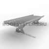 Мостик кровельный для мягкой черепицы и сланца Roofsystems Prestige, L=1200 мм, RAL 7004