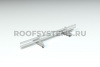 Снегозадержатель универсальный Roofsystems Alum Next, 2 опоры, 2 трубы, круг Ø32 мм, RAL 7004