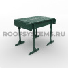 Эвакуационный трап для фальцевой кровли Roofsystems Prestige Next фальц, L=692 мм, RAL 6005