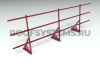 Ограждение кровельное, универсальное Roofsystems Prestige Next, H=900 мм RAL 3005, L=3000 мм
