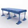 Эвакуационный трап для плоской кровли Roofsystems Prestige, L=2422 мм, RAL 5005