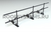 Ограждение кровельное для мягкой черепицы и сланца Roofsystems Prestige, H=600 мм, RAL 9005