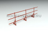 Ограждение кровельное для фальцевой кровли Roofsystems Alum Master фальц, H=900 мм, RAL 3009