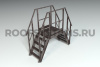 Переход через парапет Roofsystems Prestige, высота 1,02 м, ширина 800 мм, RAL 8019