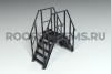 Переход через парапет Roofsystems Prestige, высота 0,68 м, ширина 660 мм, RAL 9005