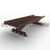 Мостик кровельный для фальцевой кровли Roofsystems Alum Master фальц, L=1500 мм, RAL 8017