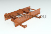 Лестница кровельная маршевая Roofsystems Prestige Next фальц, 1000 мм, L=1200 мм, RAL 8004
