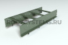 Лестница кровельная маршевая, универсальная Roofsystems Prestige Next, 660 мм, L=1200 мм RAL 6020