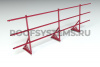 Ограждение кровельное, универсальное Roofsystems Prestige Next, H=900 мм RAL 3011, L=3000 мм