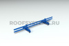Снегозадержатель универсальный Roofsystems Alum Next, 2 опоры, 2 трубы, круг Ø32 мм, RAL 5005