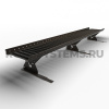 Мостик кровельный для мягкой черепицы и сланца Roofsystems Prestige, L=2500 мм, RAL 8019